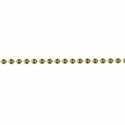 Northlight 15’ Shiny Metallic Celestial Gold Beaded Christmas Garland