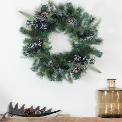 Northlight Mixed Pine With Blueberries Pine Cones And Ice Twigs Artificial Christmas Wreath - 24-Inch, Unlit 5 Northlight Mixed Pine With Blueberries Pine Cones And Ice Twigs Artificial Christmas Wreath - 24-Inch, Unlit -Wreaths & Garland shop 3wyie1y6oxurufmxprshxsawng4qsfo2 65138.1588368902