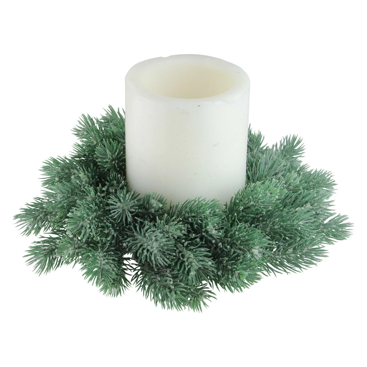 Northlight 10" Frosted Pine Traditional Christmas Wreath 2 Northlight 10" Frosted Pine Traditional Christmas Wreath - Image 2