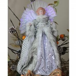 Northlight 16" Lighted Fiber Optic Angel In Silver Gingham Coat Christmas Tree Topper 5 Northlight 16" Lighted Fiber Optic Angel In Silver Gingham Coat Christmas Tree Topper -Wreaths & Garland shop 4zrbf6dchcwcdtsw7vverjaec1fv6twx 50720.1588415526