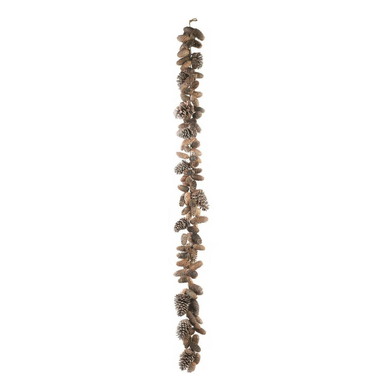 Napa Home & Garden 6' X 6" Pre-Lit Pine Cone Artificial Christmas Garland - Clear Lights 1 Napa Home & Garden 6' X 6" Pre-Lit Pine Cone Artificial Christmas Garland - Clear Lights