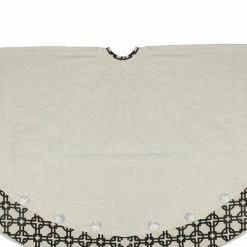 Allstate 54" Black And White Rhinestone Christmas Tree Skirt 7 Allstate 54" Black And White Rhinestone Christmas Tree Skirt -Wreaths & Garland shop allstate20xa0374 bk be 01228.1638546379