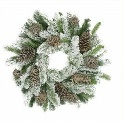 Allstate Brown Flocked Pine Cone And Twig Ball Artificial Christmas Wreath - 24-Inch, Unlit 5 Allstate Brown Flocked Pine Cone And Twig Ball Artificial Christmas Wreath - 24-Inch, Unlit -Wreaths & Garland shop allstate20xdl454 sn gr20b 72639.1644972417