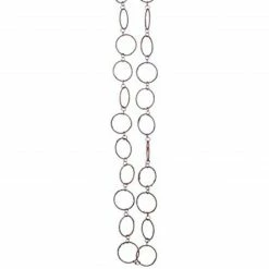 Allstate 5' X 1.75" Pink Sparkling Glitter Round Circle Chain Artificial Christmas Garland - Unlit -Wreaths & Garland shop allstate xag148 fu 3 03724.1599267576