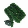 Brite Star 18' B/O Artificial Pine Garland With 35 Multi-Colored Micro Lights - Pre-lit