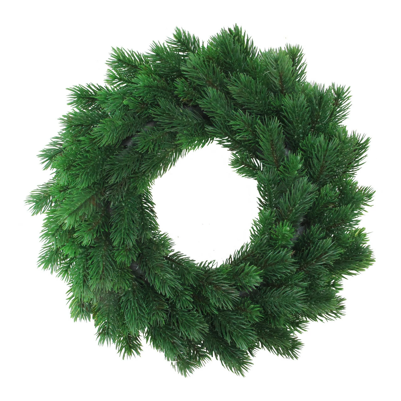 Northlight Green Pine Artificial Christmas Wreath - 16-Inch, Unlit 1 Northlight Green Pine Artificial Christmas Wreath - 16-Inch, Unlit
