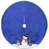 Dyno 48" Blue And White Snowman With Gifts Christmas Tree Skirt