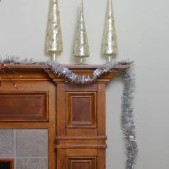 Northlight 50' X 2.25" Silver Tinsel Artificial Christmas Garland - Unlit -Wreaths & Garland shop gbw6osatsekzhppo2lzbpz0jqj1begvm 95452.1664379969