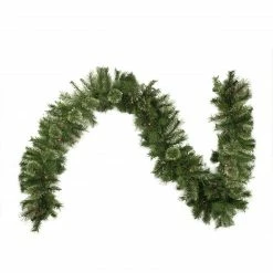 Northlight 9' X 10" Pre-Lit Mixed Cashmere Pine Artificial Christmas Garland - Multi-Color Lights