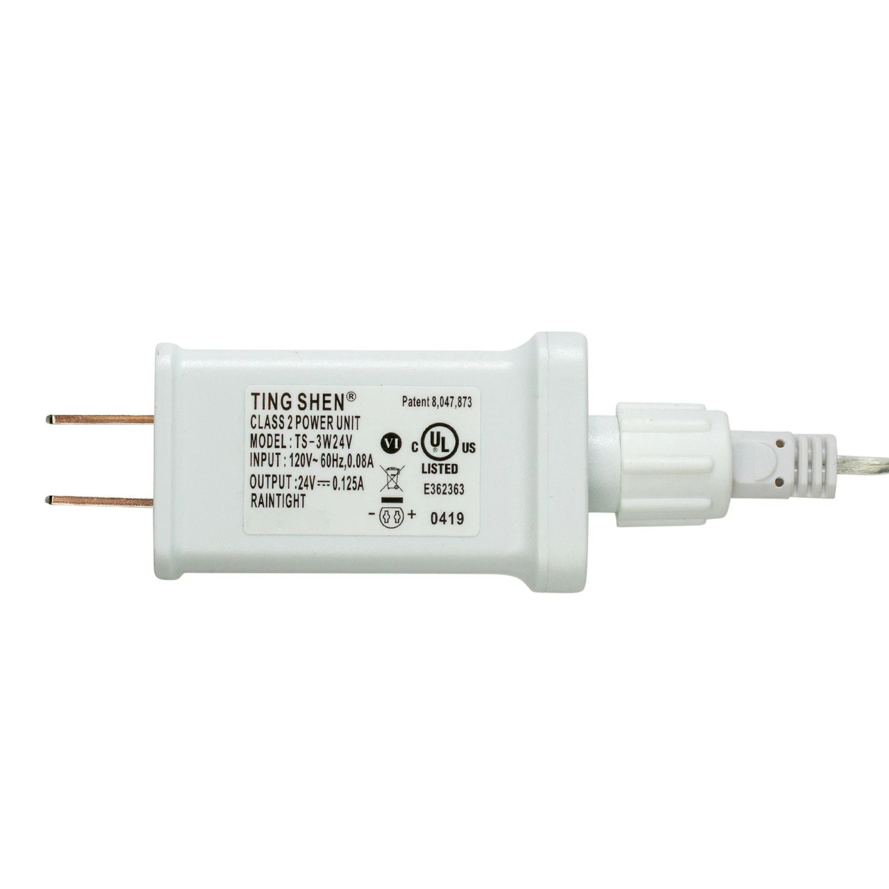 Hofert 9.5" Lighted Clear Twinkling 5-Point Star Christmas Tree Topper - Clear White LED Lights 3 Hofert 9.5" Lighted Clear Twinkling 5-Point Star Christmas Tree Topper - Clear White LED Lights - Image 3