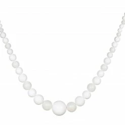 Vickerman 11' White Shatterproof Artificial Christmas Ball Garland - Unlit