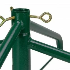Jack Post Green Foldable Artificial Christmas Tree Stand- For Trees Up To 9' Tall -Wreaths & Garland shop idealbrand 95 2864 3 63436.1664903470