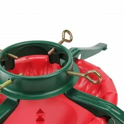 Christmas Central 28' Green And Red Real Live Christmas Tree Stand 6 Christmas Central 28' Green And Red Real Live Christmas Tree Stand -Wreaths & Garland shop idealbrand 95 6464 2 07035.1665088079