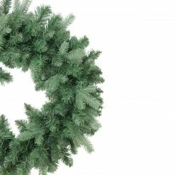 Alternative view of Northlight Mixed Eden Pine Artificial Christmas Wreath, 24-Inch, Unlit