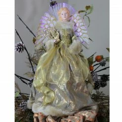 Northlight 16" Gold And Brown Lighted Angel In Gown With Harp Christmas Tree Topper 6 Northlight 16" Gold And Brown Lighted Angel In Gown With Harp Christmas Tree Topper -Wreaths & Garland shop mnfmceweuhbujjb6ruodk4k83jdzag2v 04341.1588415522