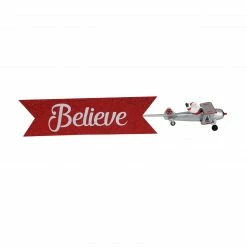 Mr. Christmas Santa In Biplane Animated Tree Topper -Wreaths & Garland shop mrchristmas 49311 2 17452.1596236806