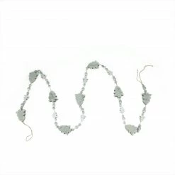 Napa Home & Garden 6' X 2" Alpine Chic Beaded Artificial Christmas Garland - Unlit