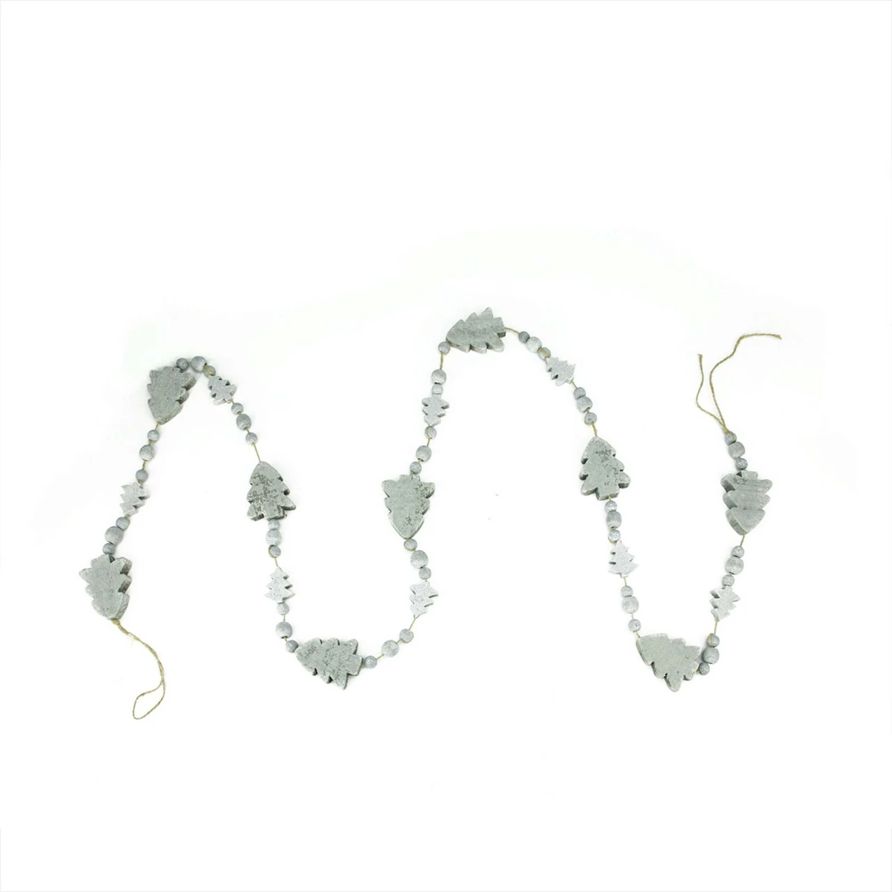Napa Home & Garden 6' X 2" Alpine Chic Beaded Artificial Christmas Garland - Unlit 1 Napa Home & Garden 6' X 2" Alpine Chic Beaded Artificial Christmas Garland - Unlit