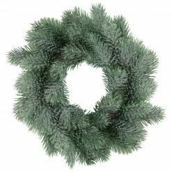 Northlight 10" Frosted Pine Traditional Christmas Wreath
