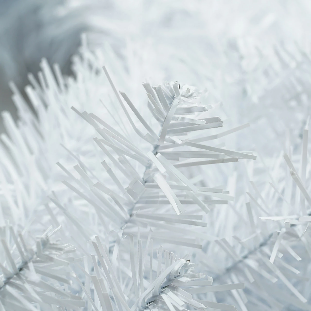 Northlight 24" White Crystal Spruce Artificial Christmas Wreath - Unlit 2 Northlight 24" White Crystal Spruce Artificial Christmas Wreath - Unlit - Image 2