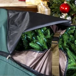 Northlight 58" Green No Drag Big Wheel Christmas Tree Storage Duffel Bag -Wreaths & Garland shop northlight tk 10838 17 10880.1658517682