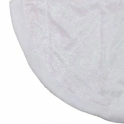 Northlight 48" White Iridescent Glitter Snowflake Christmas Tree Skirt 5 Northlight 48" White Iridescent Glitter Snowflake Christmas Tree Skirt -Wreaths & Garland shop northlight20l85452 73622.1638550329