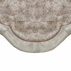 Northlight 48-Inch Gold Sequins And Glitter Satin Border Christmas Tree Skirt -Wreaths & Garland shop northlight20l87986 61410.1638633113