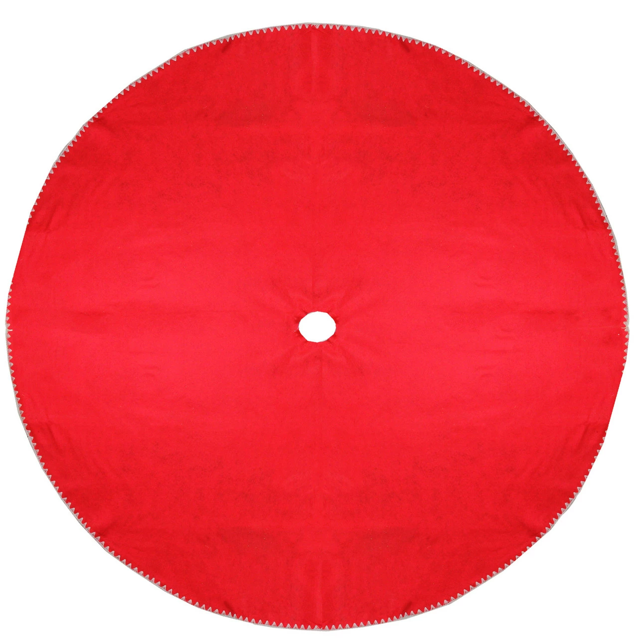 Northlight 48" Red And White Shell Reversible Christmas Tree Skirt 1 Northlight 48" Red And White Shell Reversible Christmas Tree Skirt