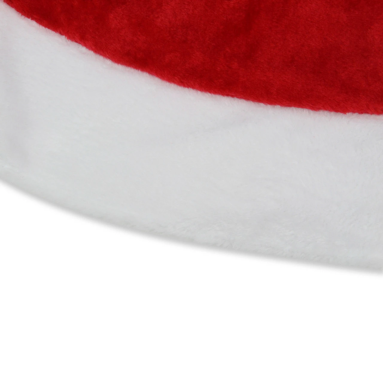 Northlight 48" Red And White Velveteen Christmas Tree Skirt With White Trim 2 Northlight 48" Red And White Velveteen Christmas Tree Skirt With White Trim - Image 2