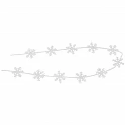 Northlight 4' White Felt Winter Snowflake Garland -Wreaths & Garland shop northlight da92489 2new 09293.1661972786