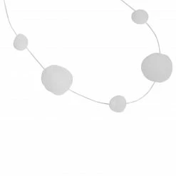 Northlight 4' White Plush Snowball Christmas Garland -Wreaths & Garland shop northlight da92495 5 17832.1665433302