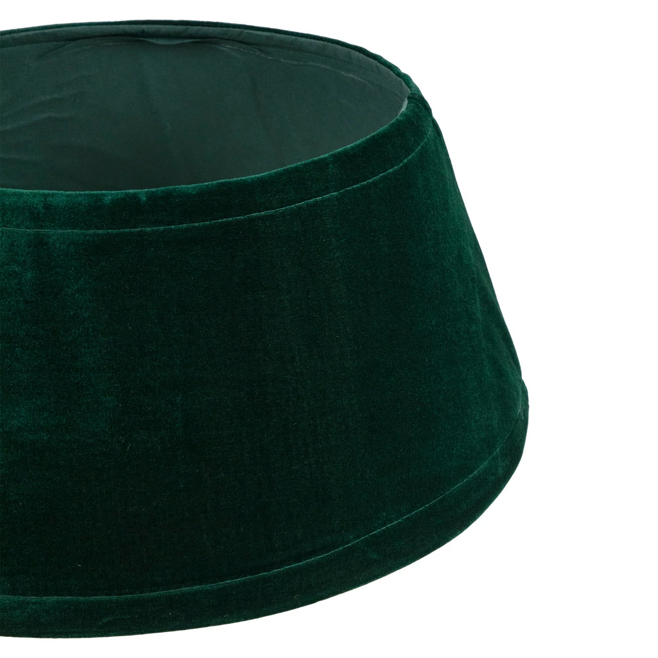 Northlight 22" Hunter Green Velvet Christmas Tree Collar 4 Northlight 22" Hunter Green Velvet Christmas Tree Collar - Image 4