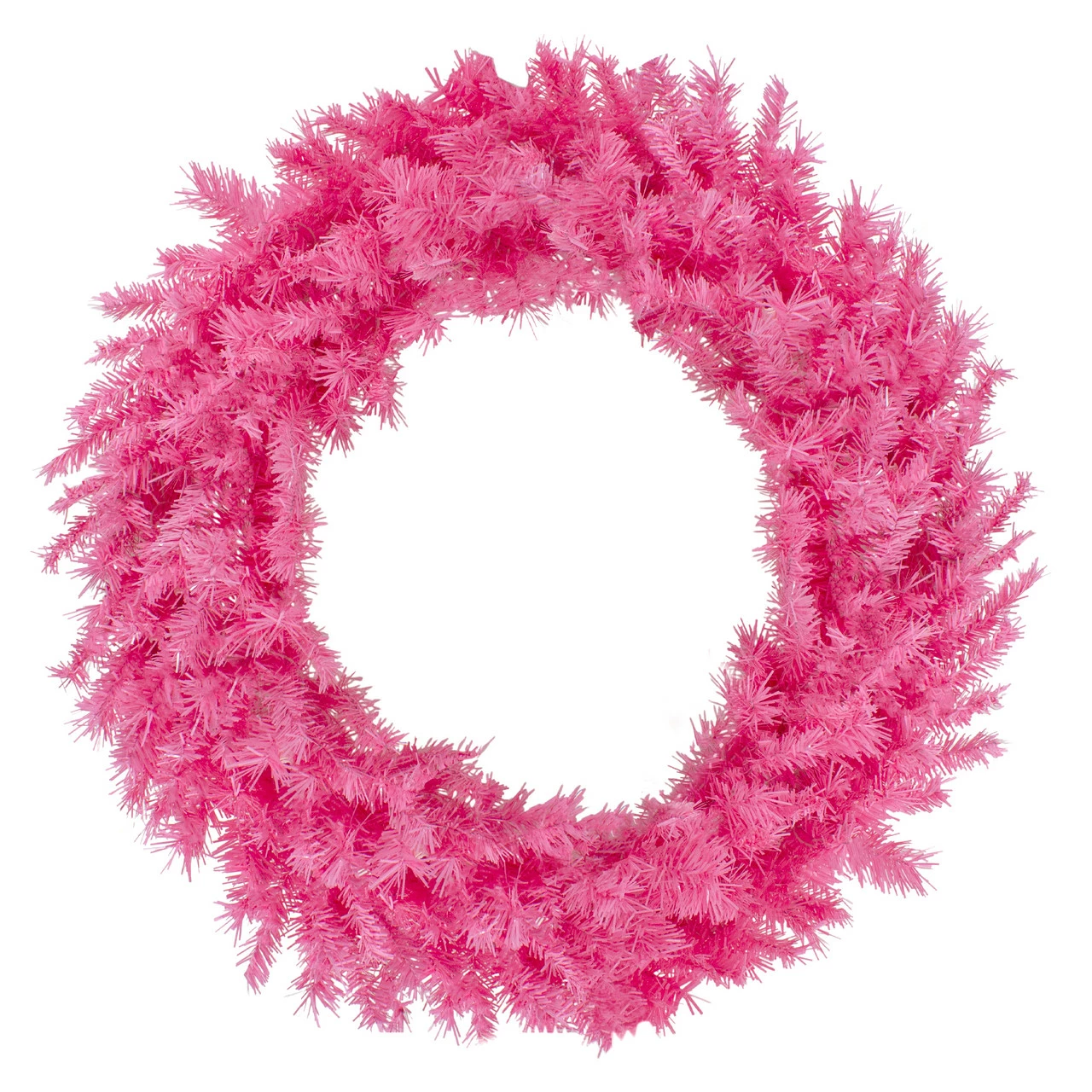 Northlight 36" Pink Spruce Artificial Christmas Wreath, Unlit 1 Northlight 36" Pink Spruce Artificial Christmas Wreath, Unlit