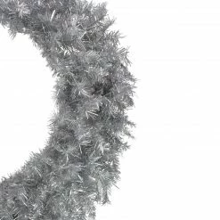 Northlight 36" Silver Tinsel Artificial Christmas Wreath, Unlit 7 Northlight 36" Silver Tinsel Artificial Christmas Wreath, Unlit -Wreaths & Garland shop northlight gb91009 1 60159.1608350339