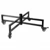 Northlight Black Metal Rolling Artificial Christmas Tree Stand - For 6' - 9' Trees