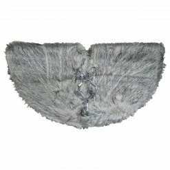 Northlight 36" Beige And Gray Plush Faux Fur Christmas Tree Skirt -Wreaths & Garland shop northlight hm90613 1 18879.1606877620