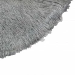 Northlight 36" Beige And Gray Plush Faux Fur Christmas Tree Skirt -Wreaths & Garland shop northlight hm90613 3 56710.1606877621