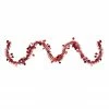 Northlight 50' X 1.5" Red Tinsel Christmas Garland With Polka Dots - Unlit