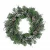 Northlight Mixed Pine And Blueberries Artificial Christmas Wreath -24-Inch, Unlit