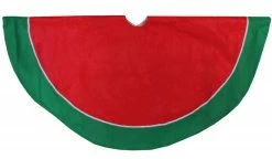 Northlight 48" Red And Green Traditional Christmas Tree Skirt -Wreaths & Garland shop northlight l18986 3 64827.1600478507