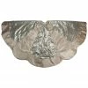 Northlight 48" Golden Sequined Scalloped Christmas Tree Skirt With Gold Sateen Trim