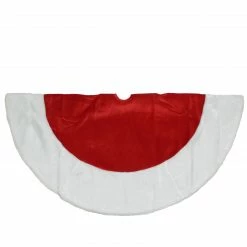 Northlight 48" Red And White Traditional Christmas Tree Skirt 5 Northlight 48" Red And White Traditional Christmas Tree Skirt -Wreaths & Garland shop northlight l3386420 3 55142.1601948324
