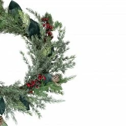 Northlight Mixed Foliage And Iced Berries Artificial Christmas Wreath, 26-Inch, Unlit 5 Northlight Mixed Foliage And Iced Berries Artificial Christmas Wreath, 26-Inch, Unlit -Wreaths & Garland shop northlight ll89741 2 18404.1638546679