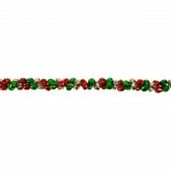 Northlight 5' Red, Green And Gold Jingle Bell Christmas Garland -Wreaths & Garland shop northlight ll89756 2update 13305.1655313758