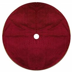 Northlight 48" Red And Gold Diamond Pattern Christmas Tree Skirt -Wreaths & Garland shop northlight lt90714 2 updated 1 93266.1600996803
