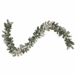 Northlight 9' X 10" Flocked Pine Artificial Christmas Garland - Unlit