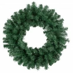 Northlight 24" Medium Pine Artificial Christmas Wreath, Unlit