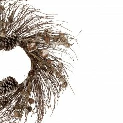 Northlight Iced Pine Cones And Bells Christmas Twig Wreath, 20-Inch, Unlit 5 Northlight Iced Pine Cones And Bells Christmas Twig Wreath, 20-Inch, Unlit -Wreaths & Garland shop northlight nl00308 2 updated 74706.1655486548