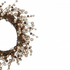 Northlight Burgundy And Silver Ball Christmas Ornament Twig Wreath, 20-Inch, Unlit 5 Northlight Burgundy And Silver Ball Christmas Ornament Twig Wreath, 20-Inch, Unlit -Wreaths & Garland shop northlight nl00373 2 updated 07668.1655486546