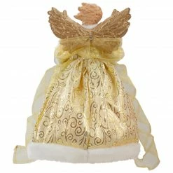 Northlight 12" Lighted Gold Angel With Wings Christmas Tree Topper - Clear Lights 9 Northlight 12" Lighted Gold Angel With Wings Christmas Tree Topper - Clear Lights -Wreaths & Garland shop northlight ri92240 2 01484.1636546323